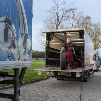 Mobiele bandenservice van Euroservice