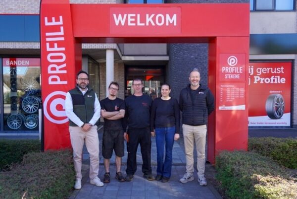 (V.l.n.r.: Jen De Clerck, Brayn Abeloos, Wim Emmaneel, Lien Coppens, Kristof Steegmans)
